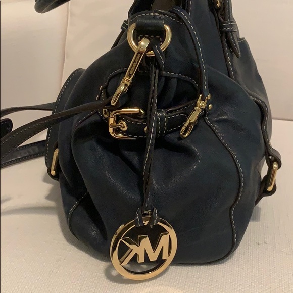 Michael Kors Navy Handbag - Picture 4 of 12